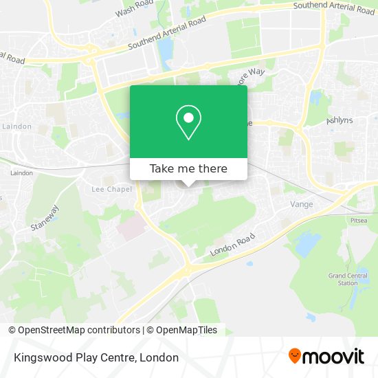 Kingswood Play Centre map