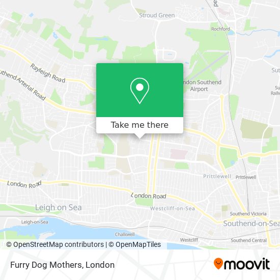 Furry Dog Mothers map