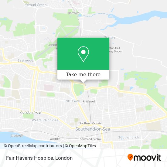 Fair Havens Hospice map