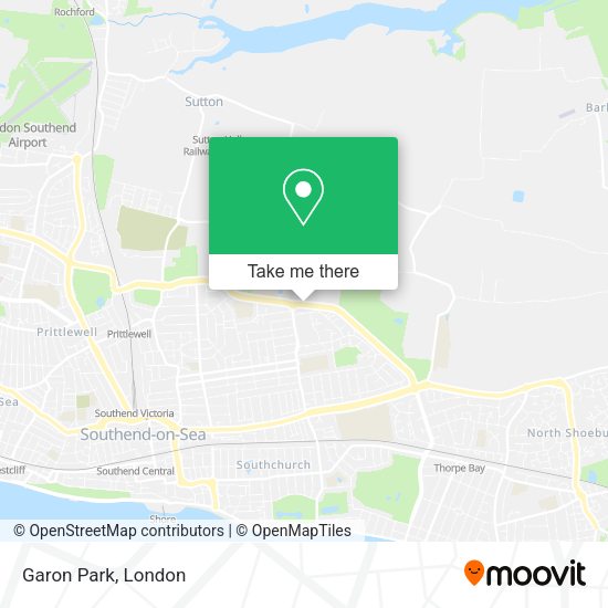 Garon Park map
