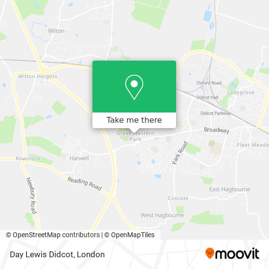 Day Lewis Didcot map