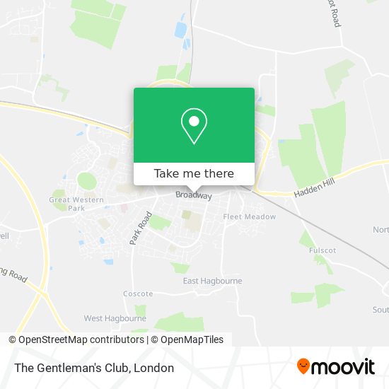 The Gentleman's Club map