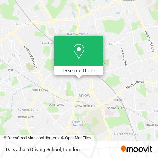 Daisychain Driving School map