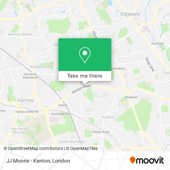 JJ Moons - Kenton map
