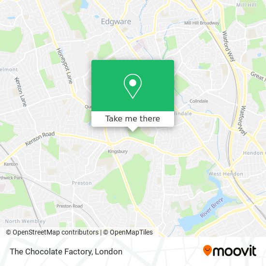 The Chocolate Factory map