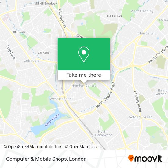 Computer & Mobile Shops map
