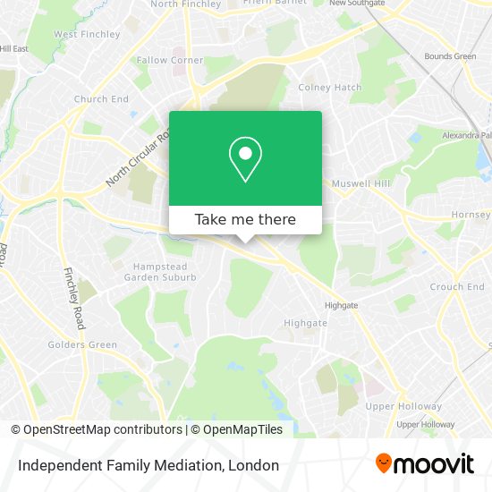 Independent Family Mediation map