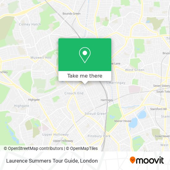 Laurence Summers Tour Guide map