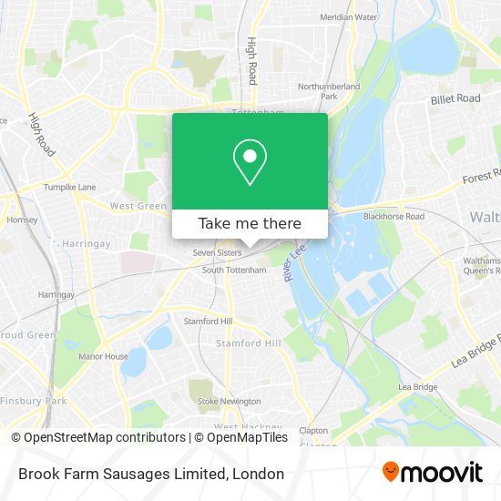 Brook Farm Sausages Limited map