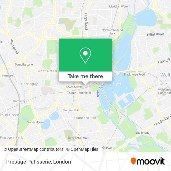 Prestige Patisserie map