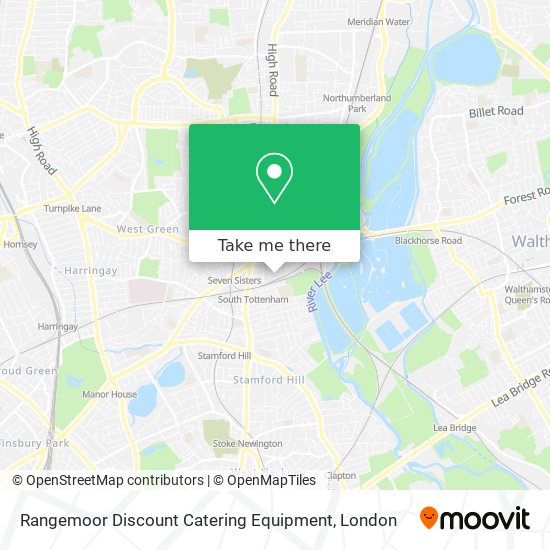 Rangemoor Discount Catering Equipment map