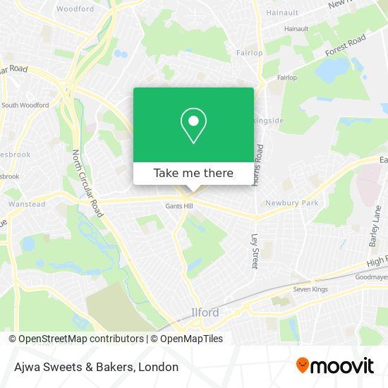 Ajwa Sweets & Bakers map