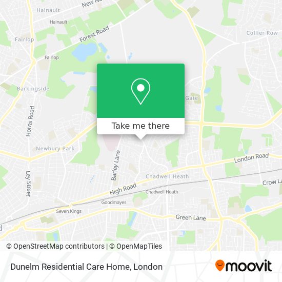 Dunelm Residential Care Home map