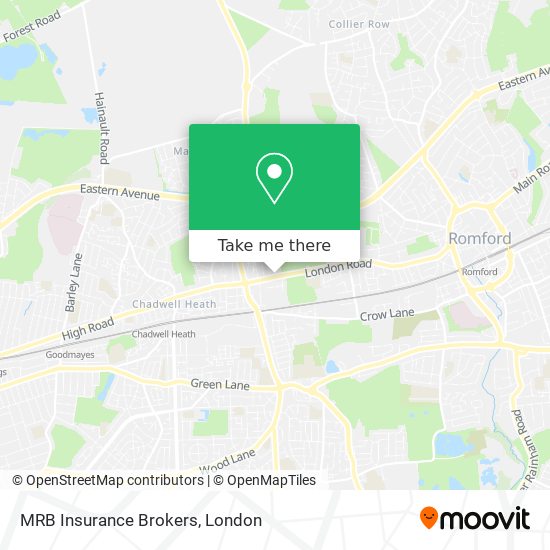 MRB Insurance Brokers map