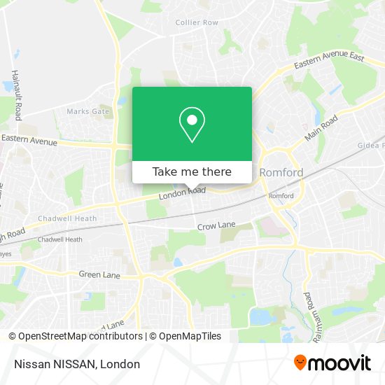 Nissan NISSAN map