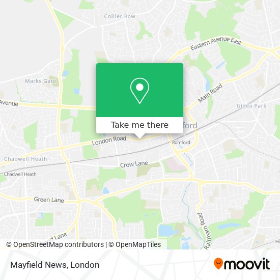 Mayfield News map