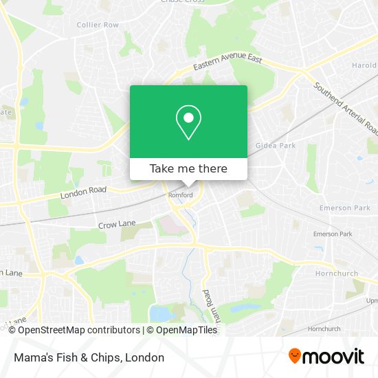 Mama's Fish & Chips map