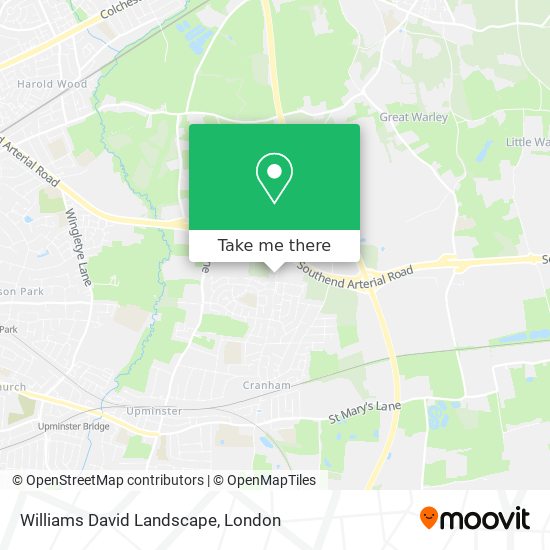 Williams David Landscape map