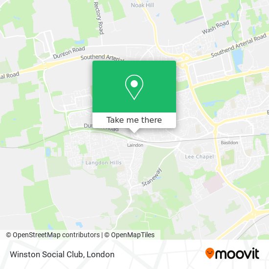 Winston Social Club map