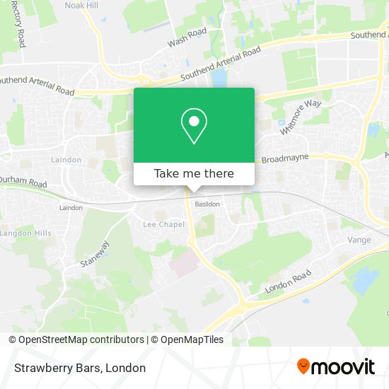 Strawberry Bars map