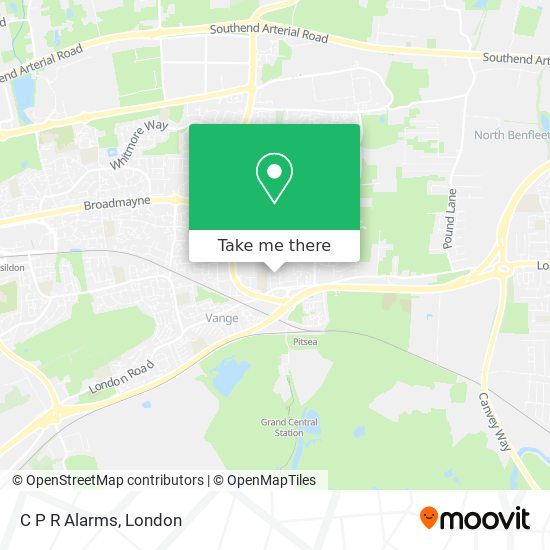 C P R Alarms map