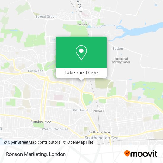 Ronson Marketing map