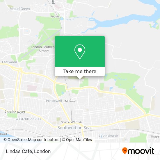 Linda's Cafe map
