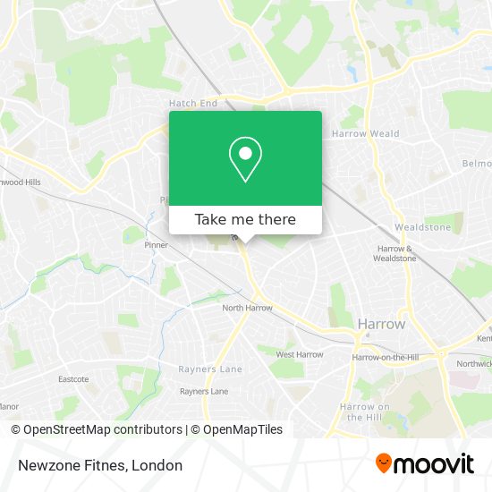 Newzone Fitnes map