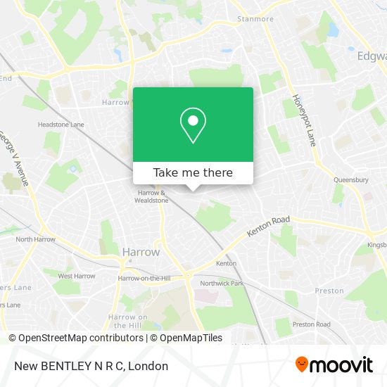 New BENTLEY N R C map