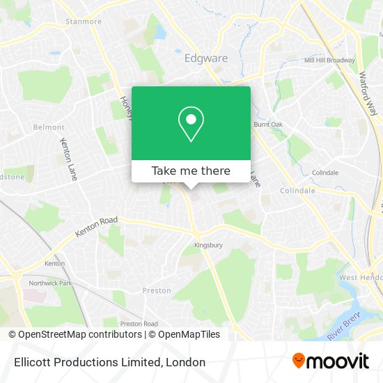 Ellicott Productions Limited map