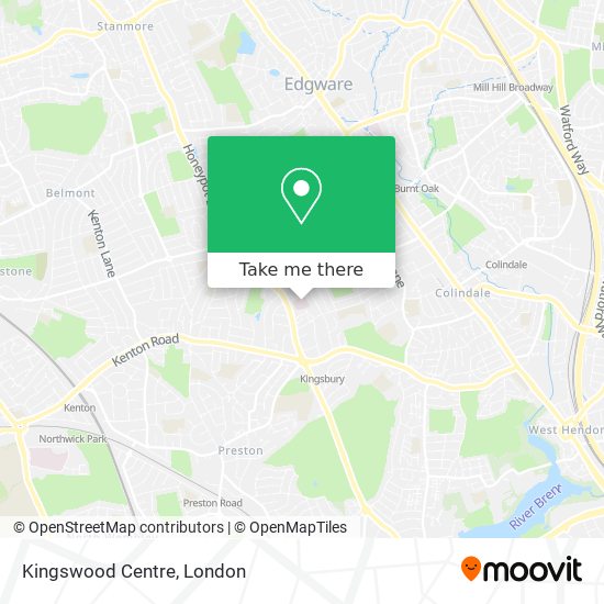 Kingswood Centre map
