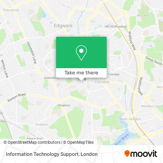 Information Technology Support map
