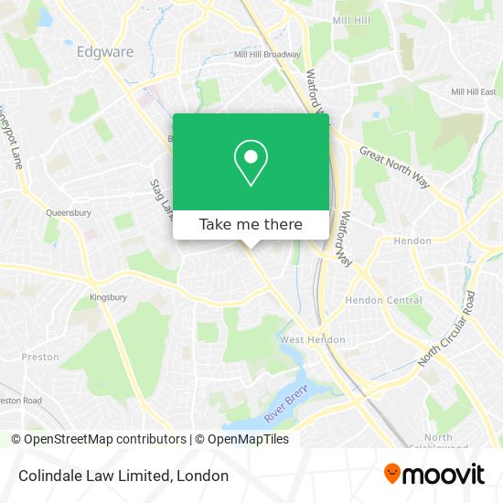 Colindale Law Limited map