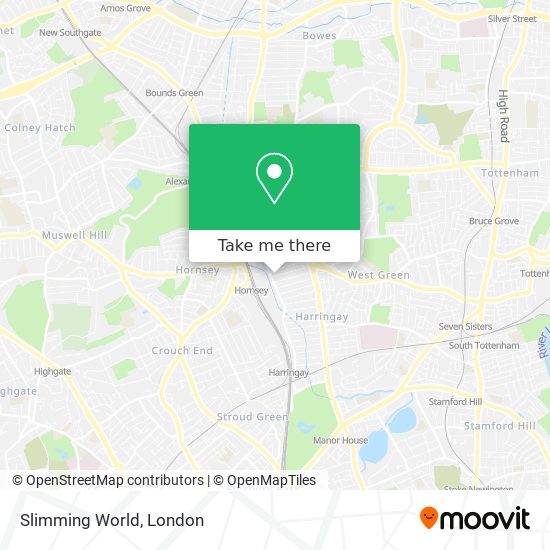 Slimming World map