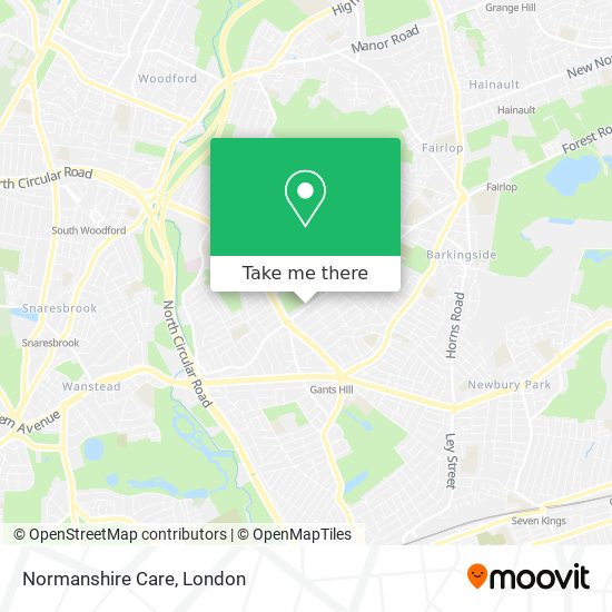 Normanshire Care map