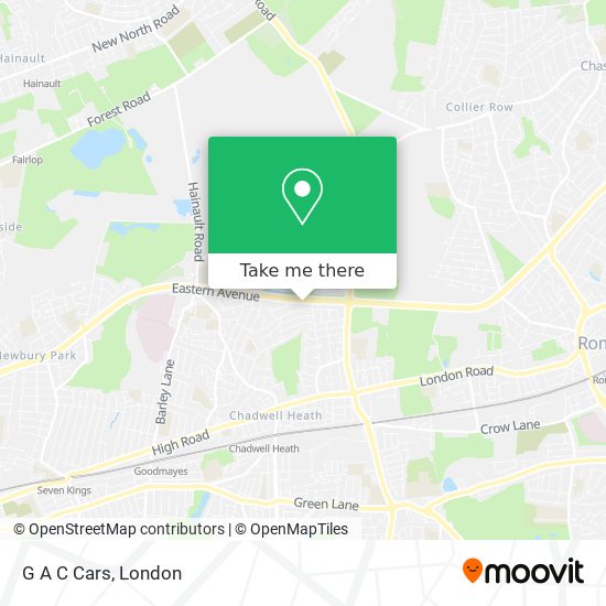G A C Cars map