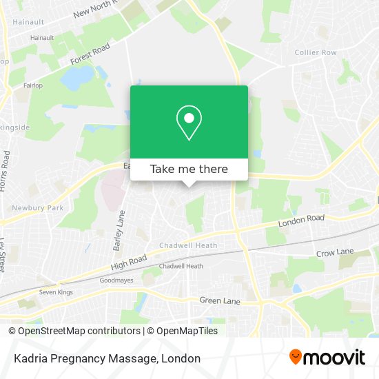 Kadria Pregnancy Massage map