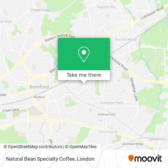 Natural Bean Specialty Coffee map