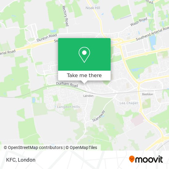 KFC map
