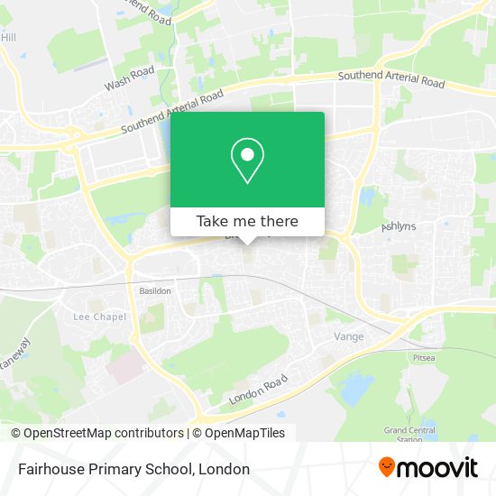 Fairhouse Primary School map