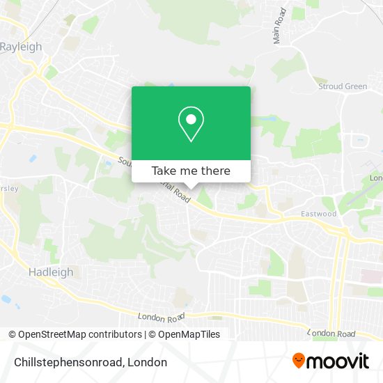 Chillstephensonroad map