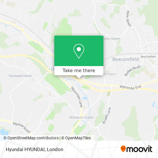 Hyundai HYUNDAI map