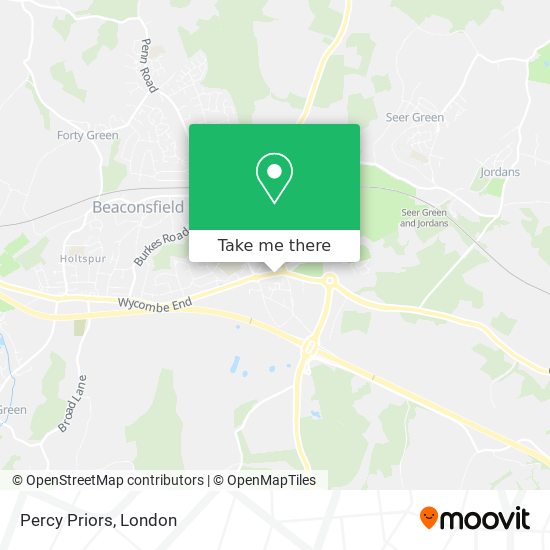 Percy Priors map