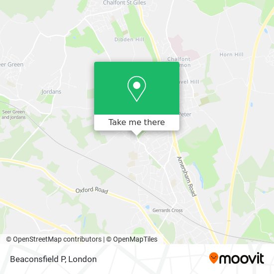 Beaconsfield P map