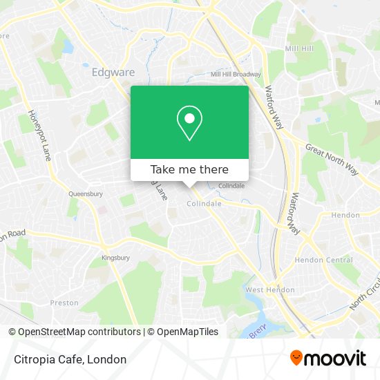 Citropia Cafe map