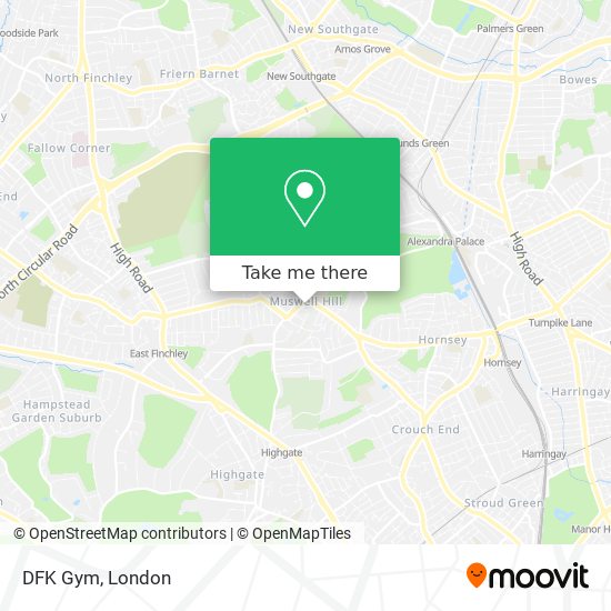 DFK Gym map