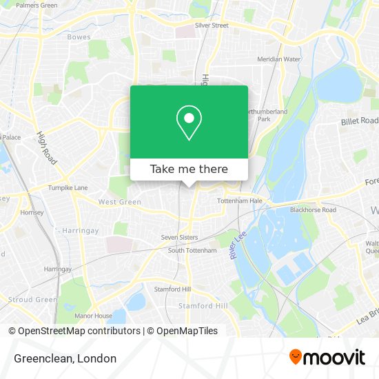 Greenclean map