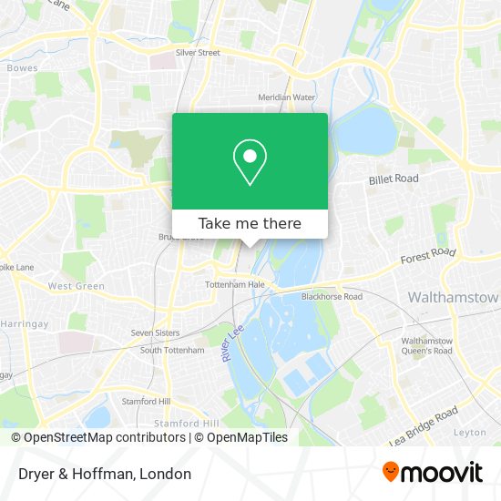 Dryer & Hoffman map