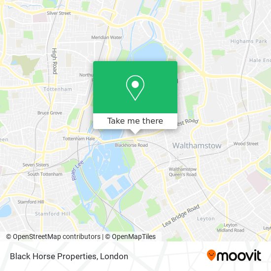 Black Horse Properties map