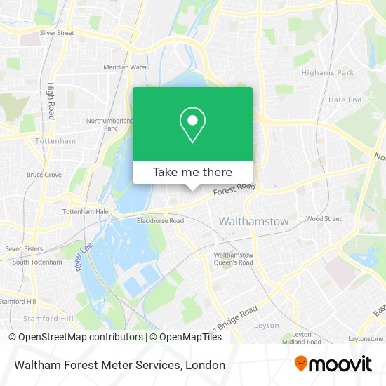 Waltham Forest Meter Services map